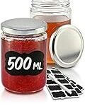 Eine Analyse der besten 500 ml Einmachgläser für den Hotelbedarf: Vergleich und Vorteile