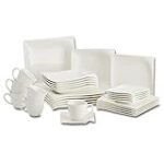 Analyse und Vergleich: Die Vorteile von eckigem weißem Geschirr für Hotels Analyse und Vergleich: Die Vorteile von eckigem weißem Geschirr für Hotels